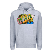 Heather Grey fourth grade dude Premium Hoodie - RanaPortraitStore