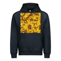 Navy Childhood Cancer Butterfly Urban Hoodie - texasbilliewilder