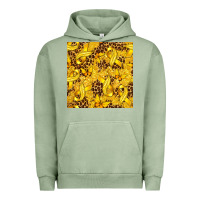 Pigment Oil Green Childhood Cancer Butterfly Urban Hoodie - texasbilliewilder