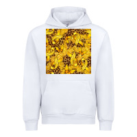 White Childhood Cancer Butterfly Urban Hoodie - texasbilliewilder