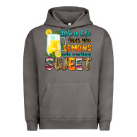 Pigment Tornado when life gives you lemons make someting sweet Urban Hoodie - Zillion Design Studio