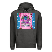 Charcoal Heather ohana means family stitch Premium Hoodie - Zillion Design Studio
