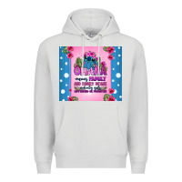 Dove Grey ohana means family stitch Premium Hoodie - Zillion Design Studio