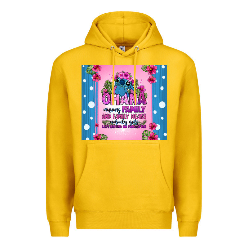 Ohana Means Family Stitch Premium Hoodie by Zillion Design Studio | Teevron