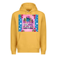 Mustard ohana means family stitch Premium Hoodie - Zillion Design Studio