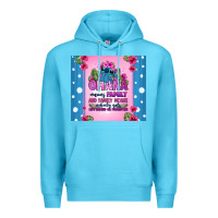 Ocean Blue ohana means family stitch Premium Hoodie - Zillion Design Studio
