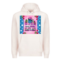 Pale Pink ohana means family stitch Premium Hoodie - Zillion Design Studio