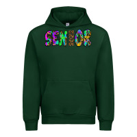 Forest Green senior 2022 tie die leopard Urban Hoodie - RanaPortraitStore