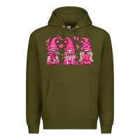 Breast Cancer Gnomes Premium Hoodie | Teevron