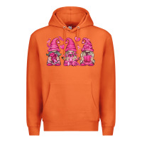 Carrot Breast Cancer Gnomes Premium Hoodie - texasbilliewilder