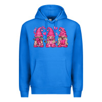 True Royal Breast Cancer Gnomes Premium Hoodie - texasbilliewilder