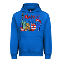 Cobalt that's my lady 4th of july Urban Hoodie - Zillion Design Studio