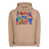 Pigment Burro that's my lady 4th of july Urban Hoodie - Zillion Design Studio