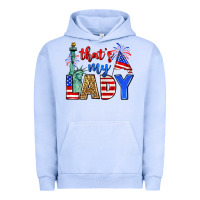 Pigment Grape Ice that's my lady 4th of july Urban Hoodie - Zillion Design Studio