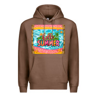 Chestnut hello summer Premium Hoodie - Zillion Design Studio