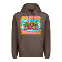 Coffee hello summer Premium Hoodie - Zillion Design Studio