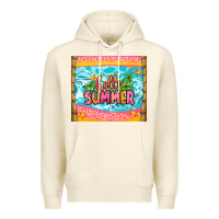 Sandshell hello summer Premium Hoodie - Zillion Design Studio
