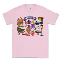 Bubblegum Pink preview louisiana state Classic Tee - BarkalooDesign