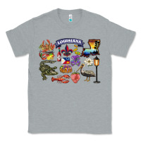 Heather Grey preview louisiana state Classic Tee - BarkalooDesign