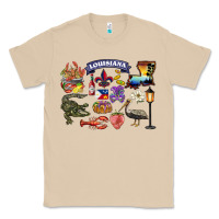 Mushroom preview louisiana state Classic Tee - BarkalooDesign