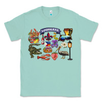 Seafoam preview louisiana state Classic Tee - BarkalooDesign