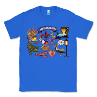 True Royal preview louisiana state Classic Tee - BarkalooDesign
