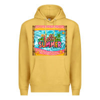 Antique Gold hello summer Premium Hoodie - Zillion Design Studio