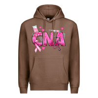 Chestnut Breast Cancer CNA Certified Nursing Assistant Premium Hoodie - texasbilliewilder