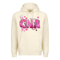 Sandshell Breast Cancer CNA Certified Nursing Assistant Premium Hoodie - texasbilliewilder
