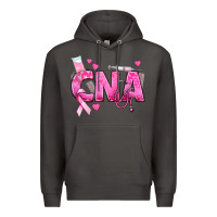Smoke Breast Cancer CNA Certified Nursing Assistant Premium Hoodie - texasbilliewilder