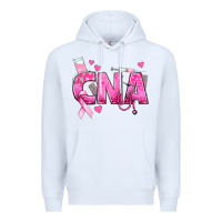 White Breast Cancer CNA Certified Nursing Assistant Premium Hoodie - texasbilliewilder