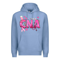 Colony Blue Breast Cancer CNA Certified Nursing Assistant Premium Hoodie - texasbilliewilder