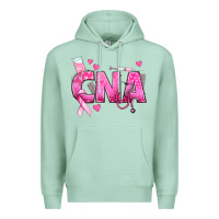 Seafoam Breast Cancer CNA Certified Nursing Assistant Premium Hoodie - texasbilliewilder