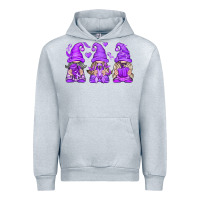 Heather Grey Domestic Violence Warrior Gnomes Urban Hoodie - texasbilliewilder