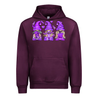 Mauve Wine Domestic Violence Warrior Gnomes Urban Hoodie - texasbilliewilder