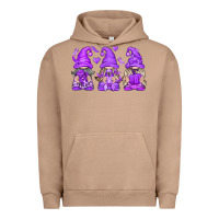 Pigment Burro Domestic Violence Warrior Gnomes Urban Hoodie - texasbilliewilder