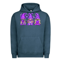 Pigment Midnight Navy Domestic Violence Warrior Gnomes Urban Hoodie - texasbilliewilder