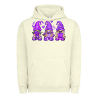 Pigment Pistachio Domestic Violence Warrior Gnomes Urban Hoodie - texasbilliewilder