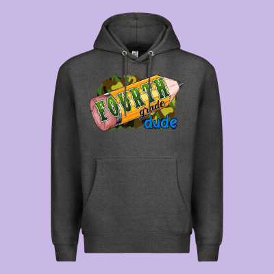 Fourth Grade Dude Premium Hoodie Designed By Ranaportraitstore