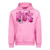 Fuchsia Pink Environmental Services Breast Cancer Urban Hoodie - texasbilliewilder
