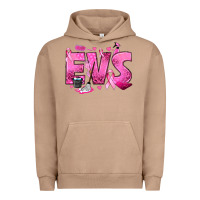 Pigment Burro Environmental Services Breast Cancer Urban Hoodie - texasbilliewilder