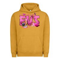 Pigment Peanut Butter Environmental Services Breast Cancer Urban Hoodie - texasbilliewilder