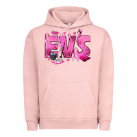 Pigment Salmon Environmental Services Breast Cancer Urban Hoodie - texasbilliewilder