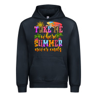 Navy take me where summer never ends Urban Hoodie - Zillion Design Studio