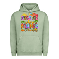 Pigment Oil Green take me where summer never ends Urban Hoodie - Zillion Design Studio