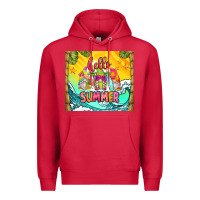 Cardinal hello summer gnomes Premium Hoodie - Zillion Design Studio
