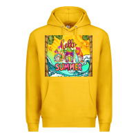 Lemon hello summer gnomes Premium Hoodie - Zillion Design Studio