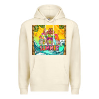 Sandshell hello summer gnomes Premium Hoodie - Zillion Design Studio
