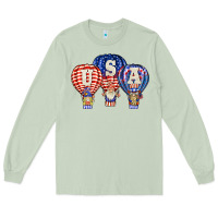 Matcha usa air balloon gnomies Long Sleeve Tee - BarkalooDesign