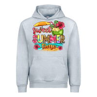 Heather Grey sweet summer time Urban Hoodie - Zillion Design Studio